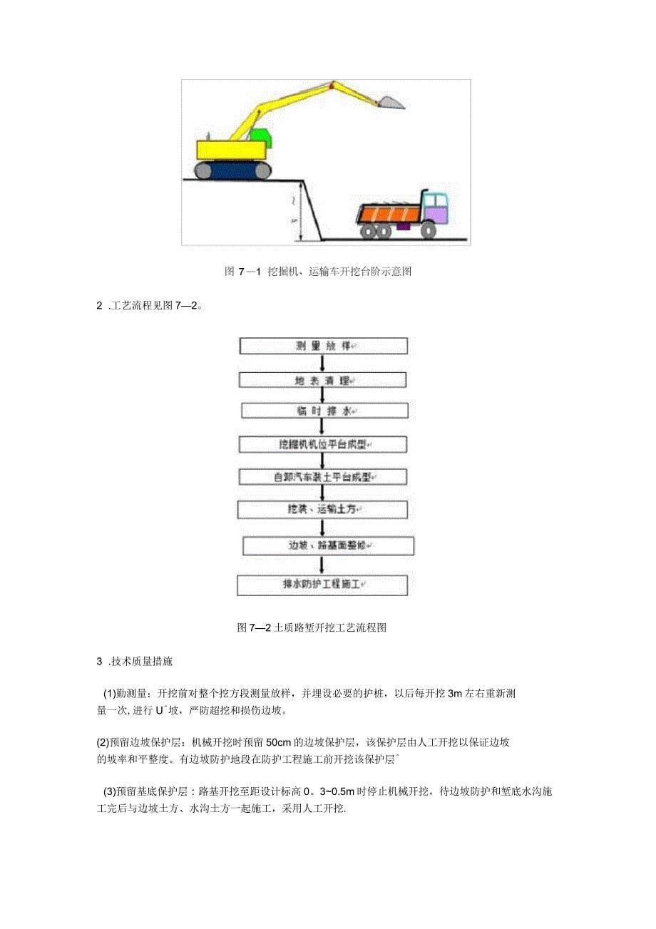 路堑开挖施工作业指导书_第5页