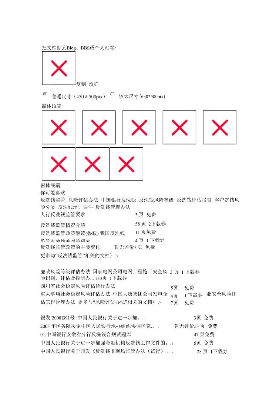 金融机构反洗钱工作实施风险_第5页