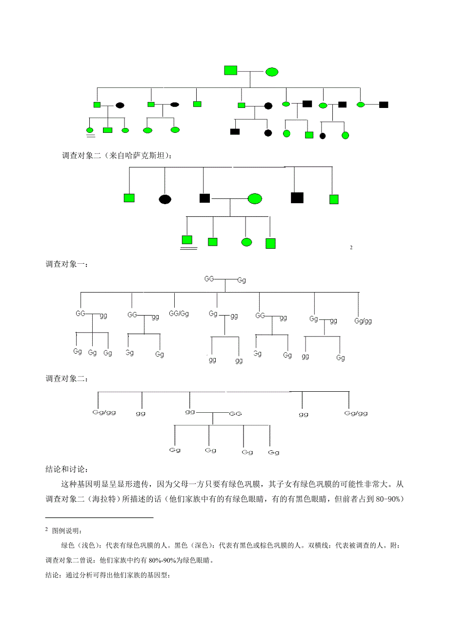 哈萨克族绿色巩膜的遗传分析.doc_第2页