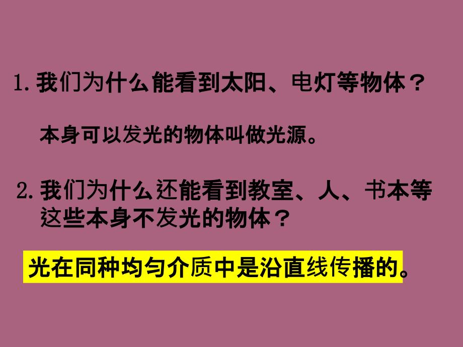 物理八上光的反射ppt课件_第2页