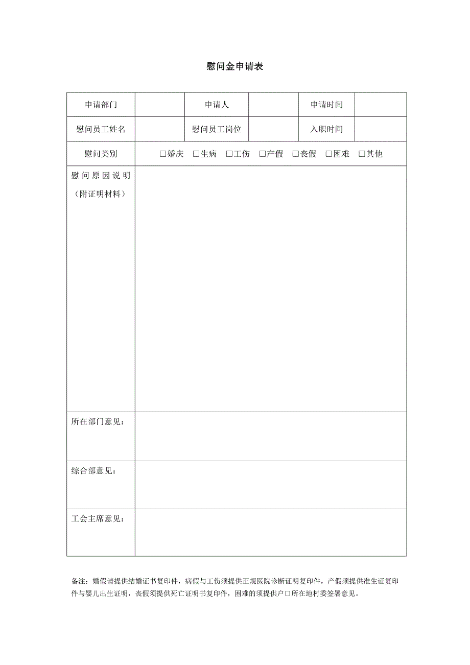 慰问管理办法_第4页