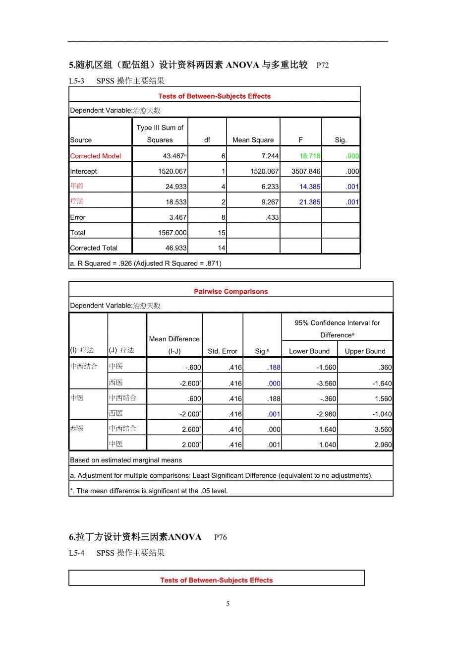 统计学个重点及例题分析_第5页