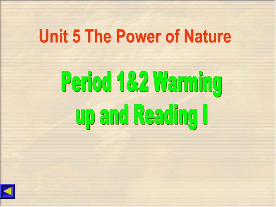 unit5thepowerofnature_第1页