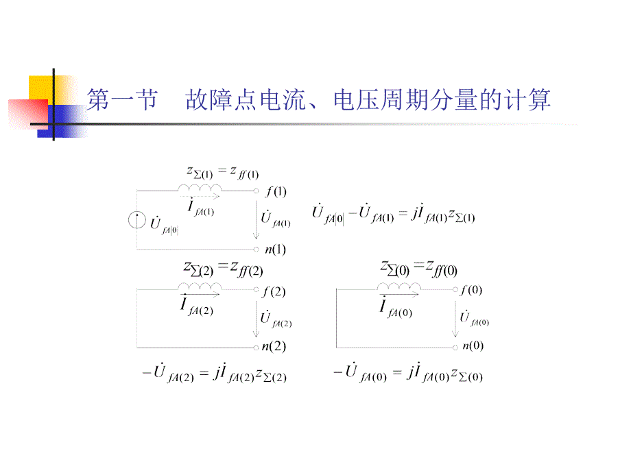 电力系统暂态分析：第五章 不对称故障的分析计算_第3页