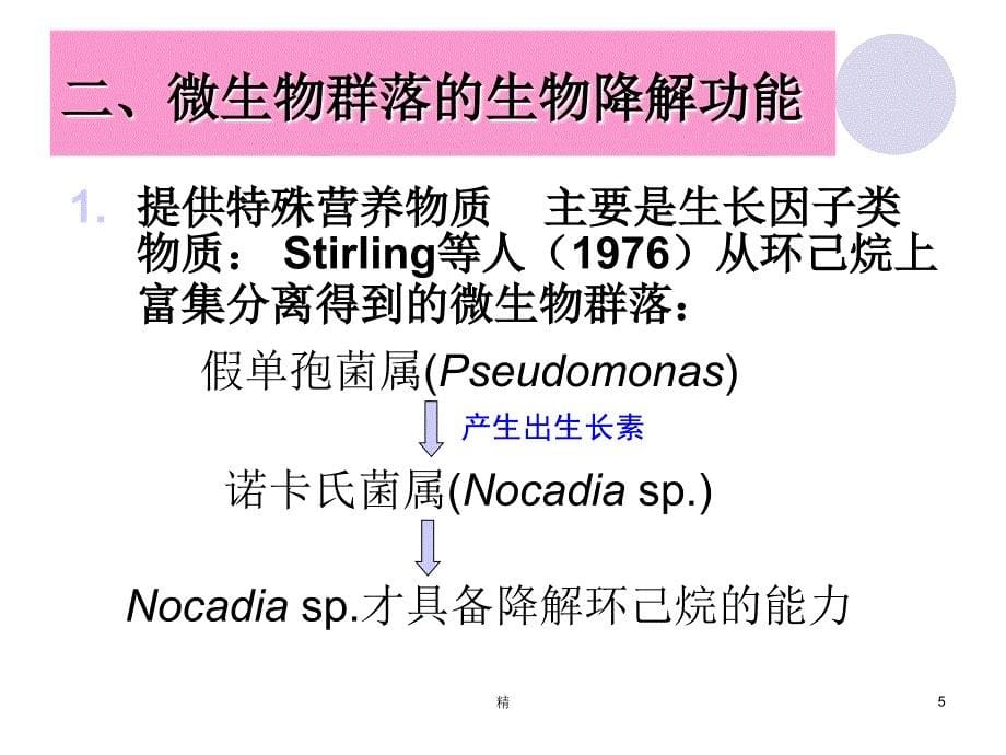 农药及其它危险性化合物的微生物降解ppt课件_第5页