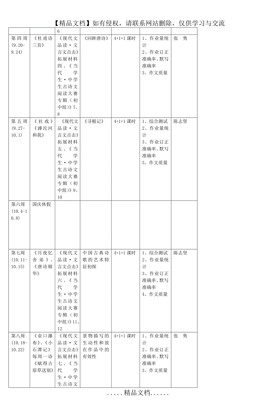 初一语文校本课程计划(1)_第3页