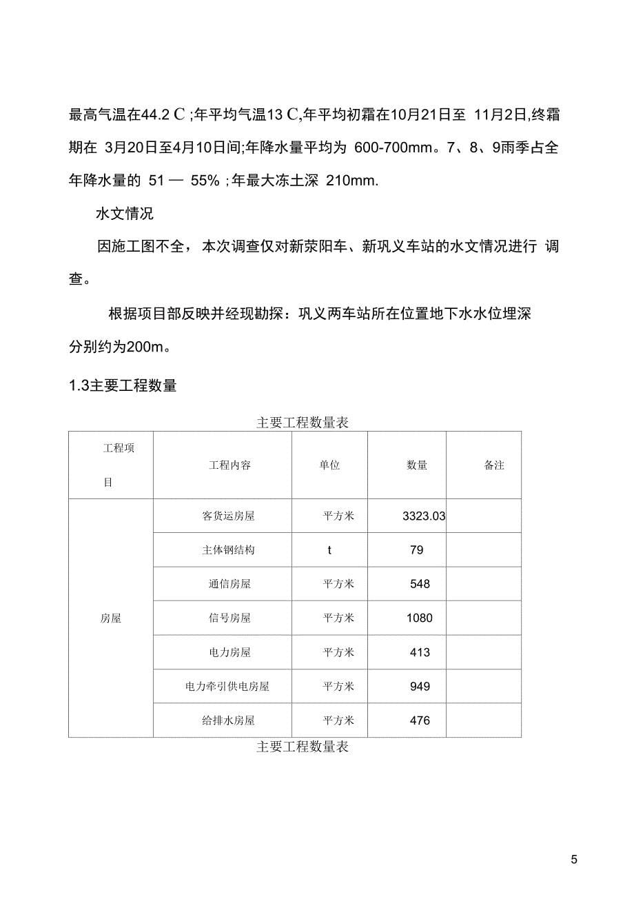 客运专线房建及相关工程施工组织设计范本_第5页