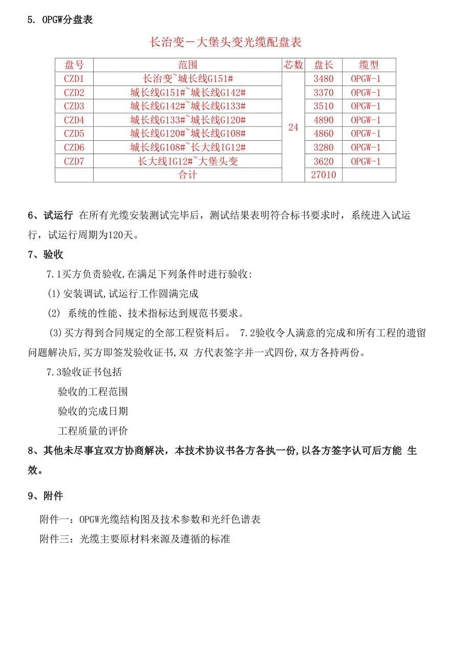 OPGW光缆技术协议_第5页