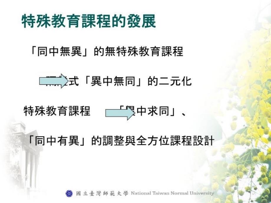 最新如何在十二年国教中提升特殊教育的品质从课程与教学著手教学课件_第3页