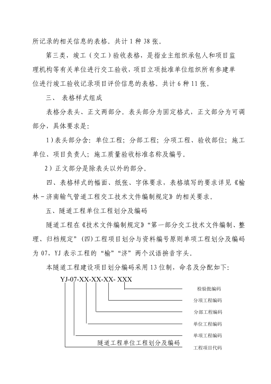 隧道工程施工质量验收表格_第4页