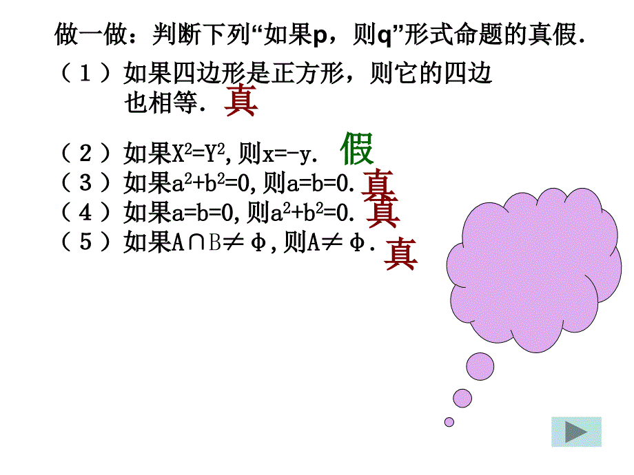 131推出与充分条件、必要条件b版必修5_第2页