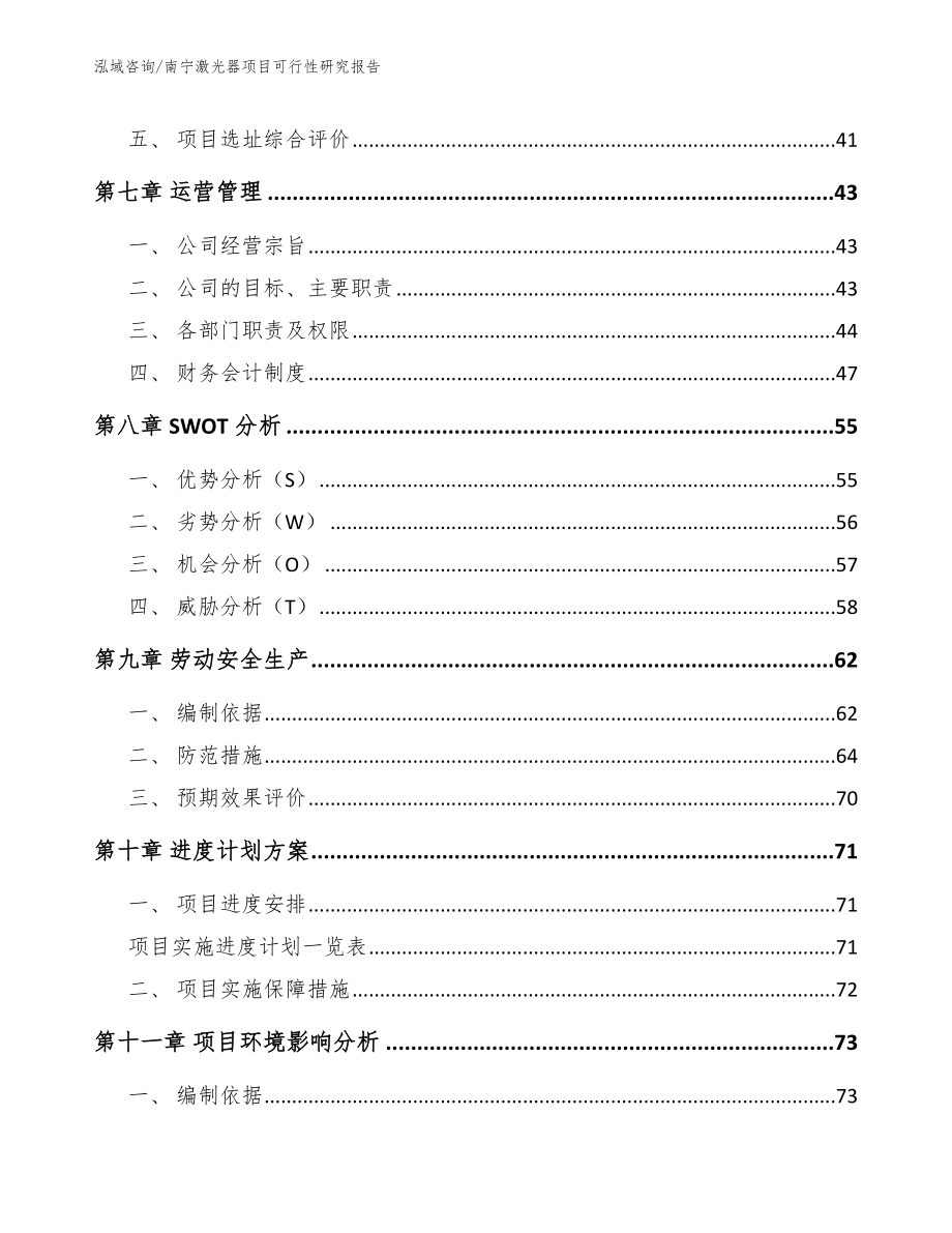 南宁激光器项目可行性研究报告模板范本_第3页