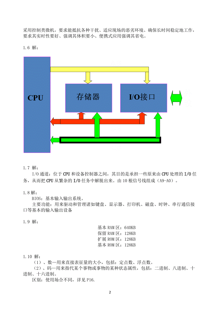 16／32位微机原理、汇编语言及接口技术__钱晓捷_第2版_课后习题答案(JJ修改).doc_第2页