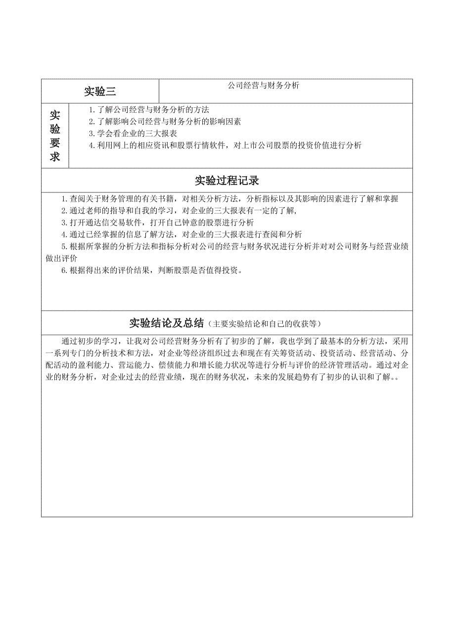 精品资料（2021-2022年收藏）证券投资实验报告课案_第5页