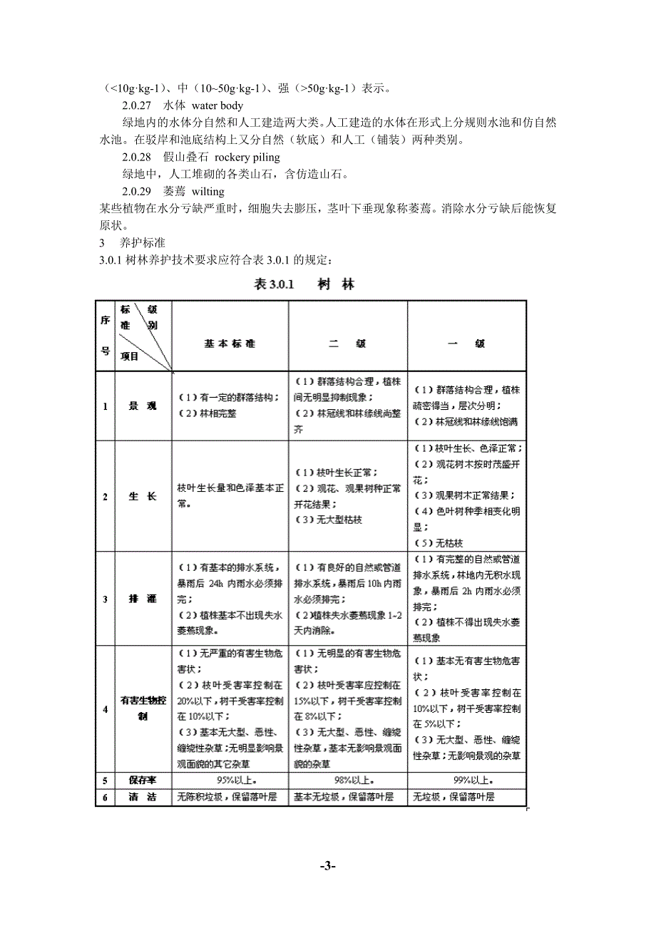 园林绿化养护技术等级标准.pdf_第3页