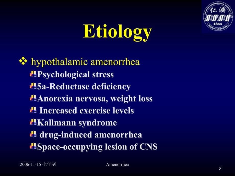 最新Amenorrhea妇产科仁济临床医院精选PPT文档_第5页