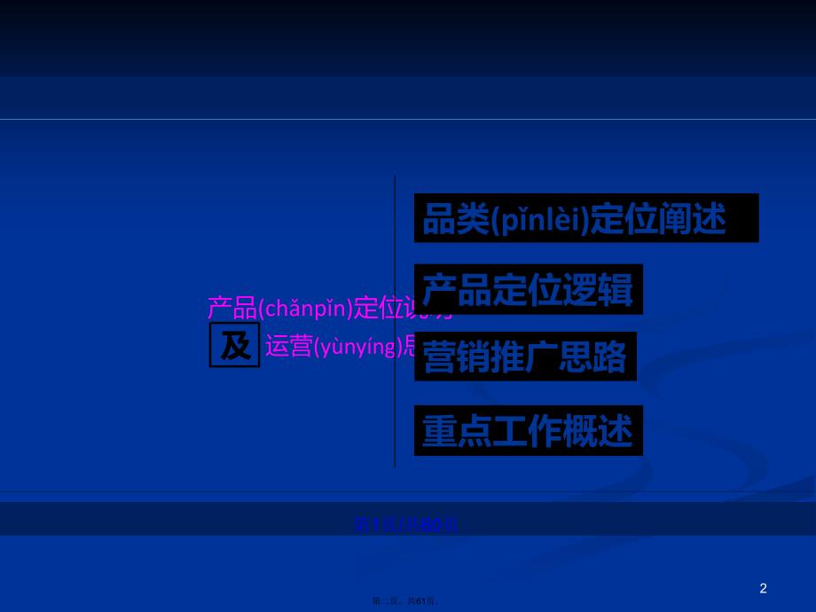 产品定位及运作思路学习教案_第2页