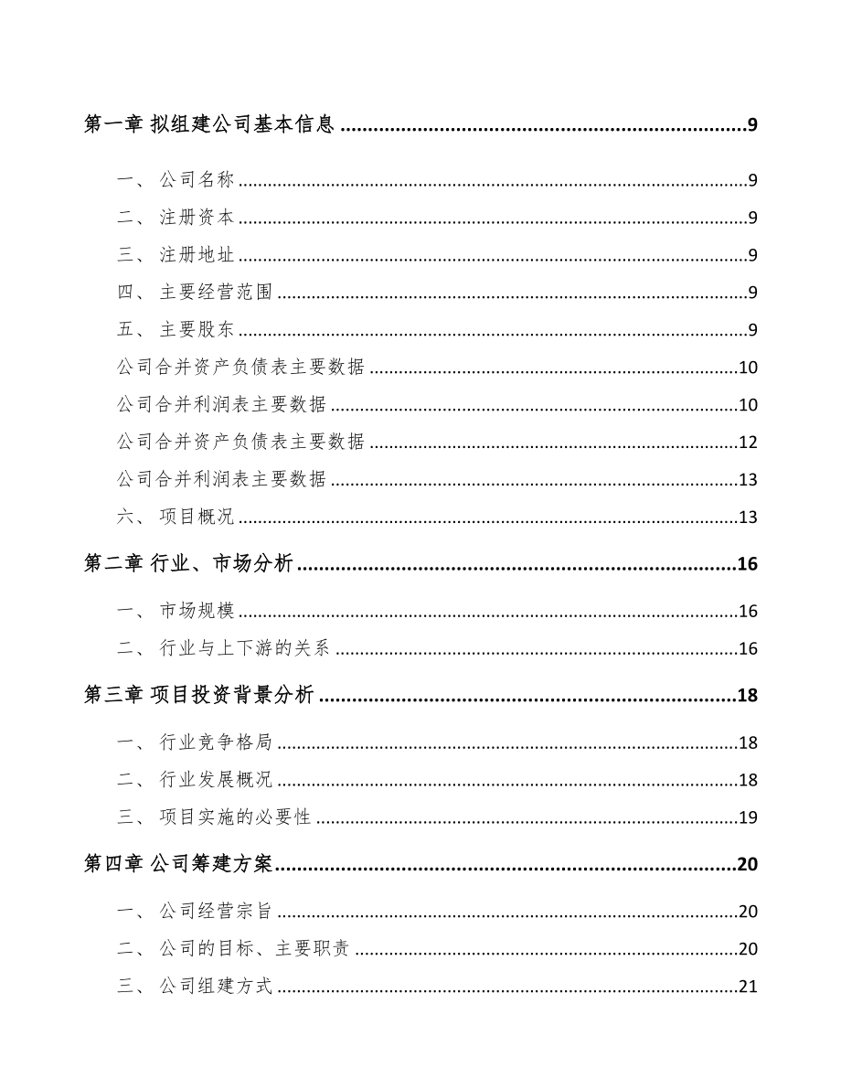 佳木斯关于成立厨房电器公司可行性报告模板范文(DOC 73页)_第3页