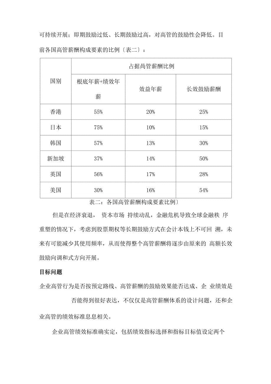 高管薪酬设计方案_第5页