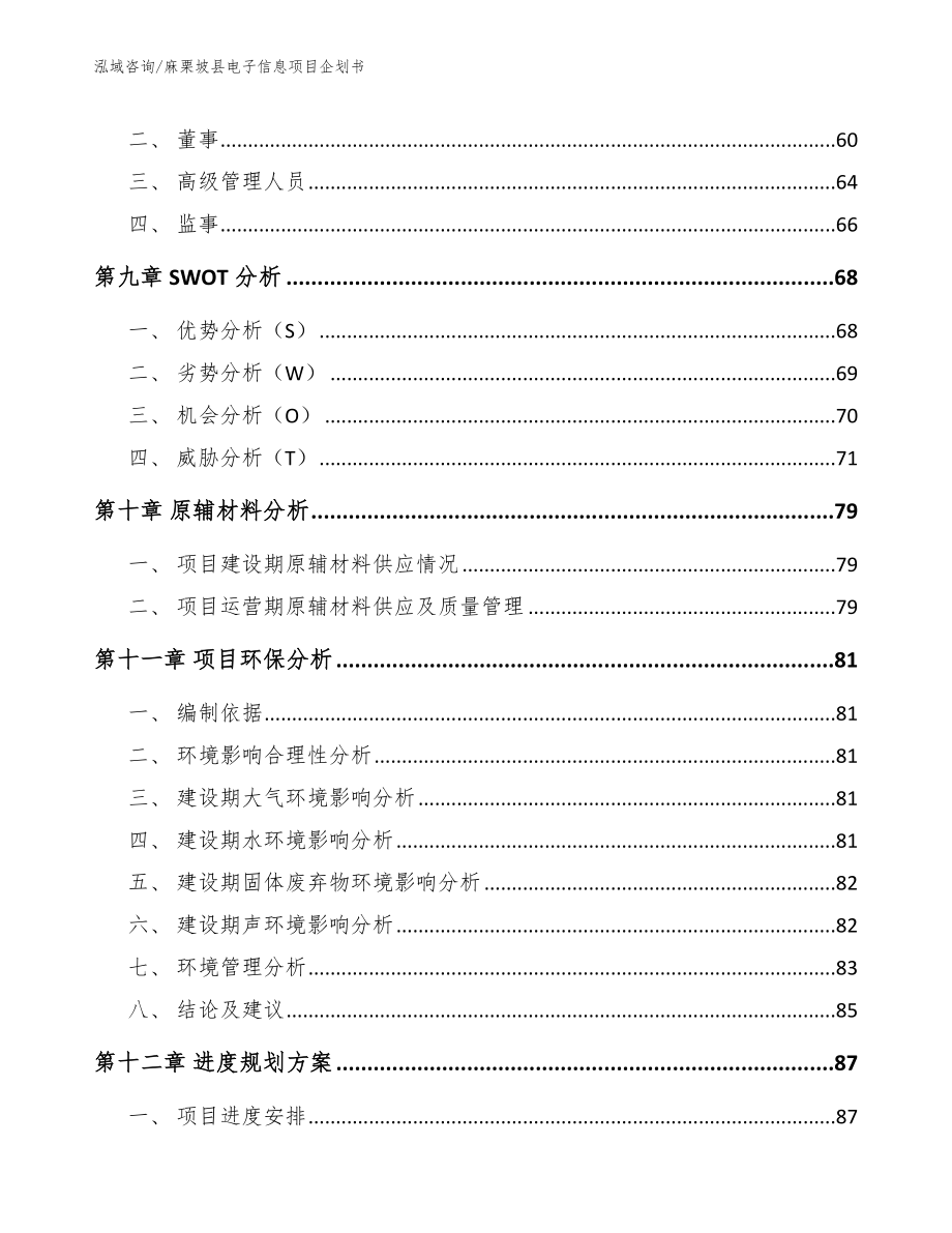 麻栗坡县电子信息项目企划书_第3页