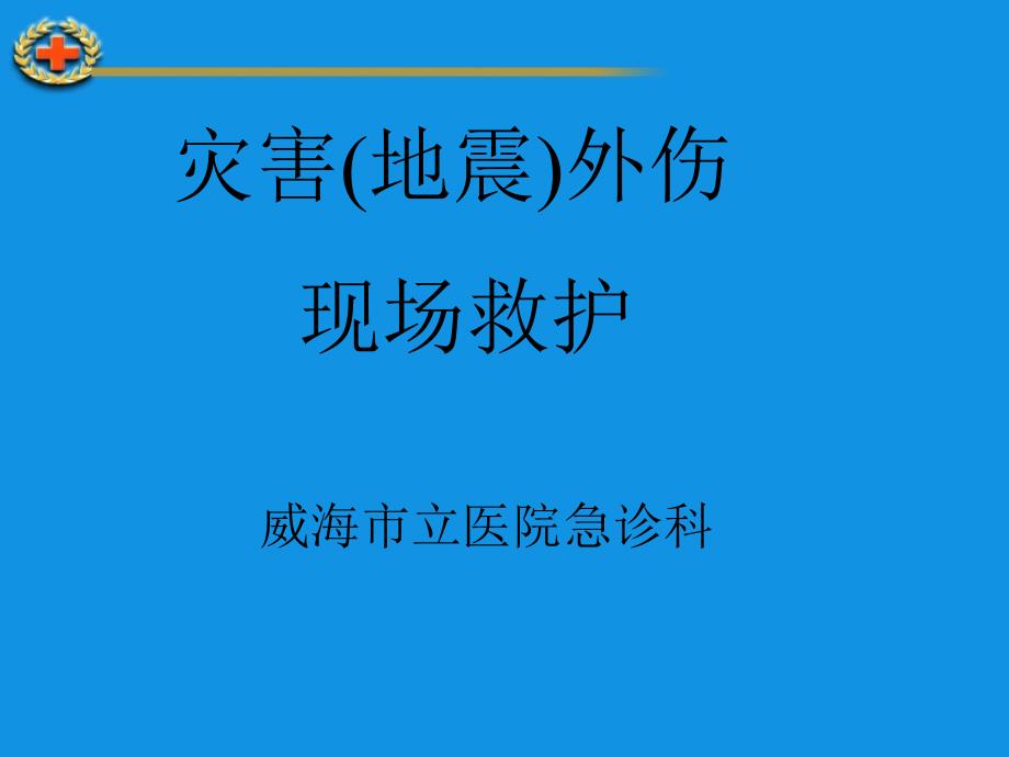 医学保健灾害地震外伤现场救护.ppt_第2页