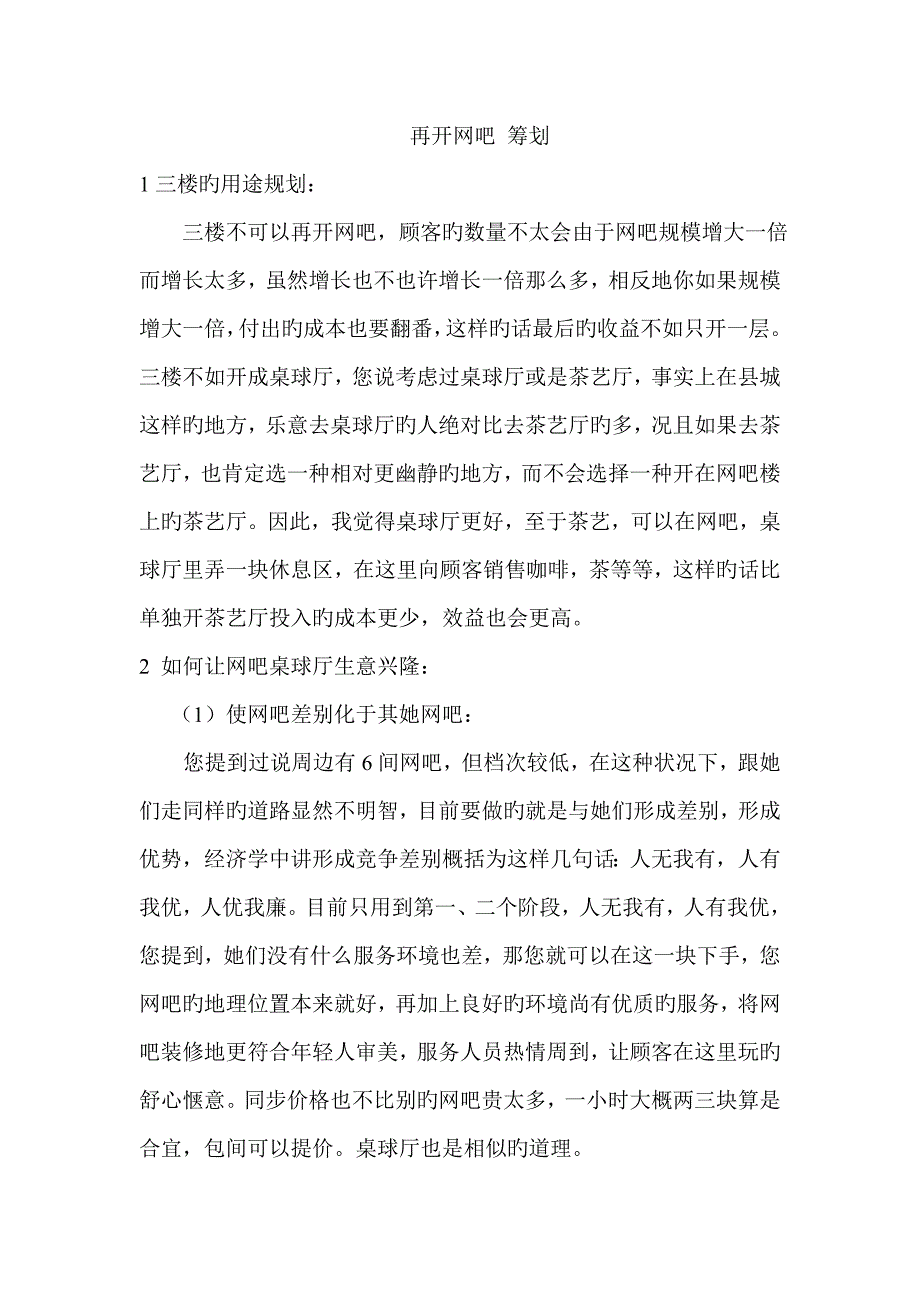 再开网吧专题策划_第1页