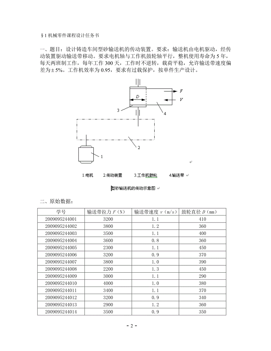 机械零件课程设计说明书两级斜齿圆柱齿轮减速器_第2页