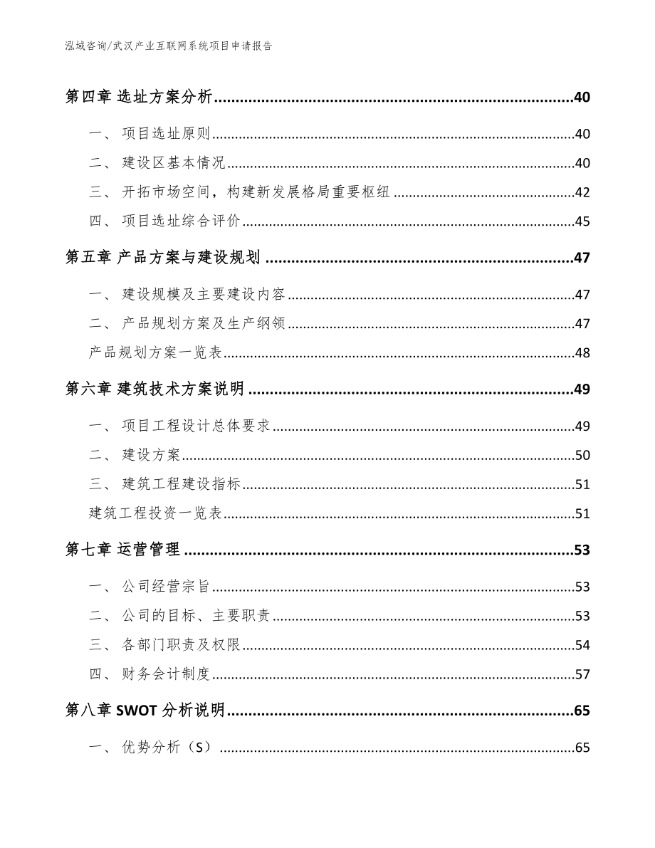 武汉产业互联网系统项目申请报告_范文参考_第3页