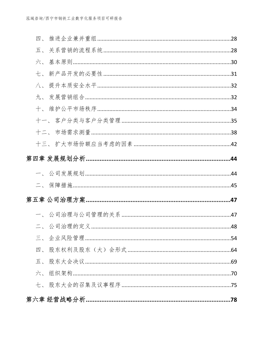 西宁市钢铁工业数字化服务项目可研报告【模板范本】_第2页