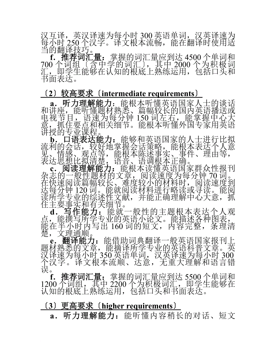 大学英语学习与高中英语学习的比较_第3页