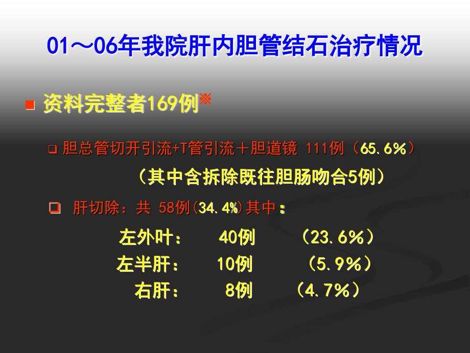 术后胆道镜取石在肝内胆管结石治疗中的作用反思_第4页