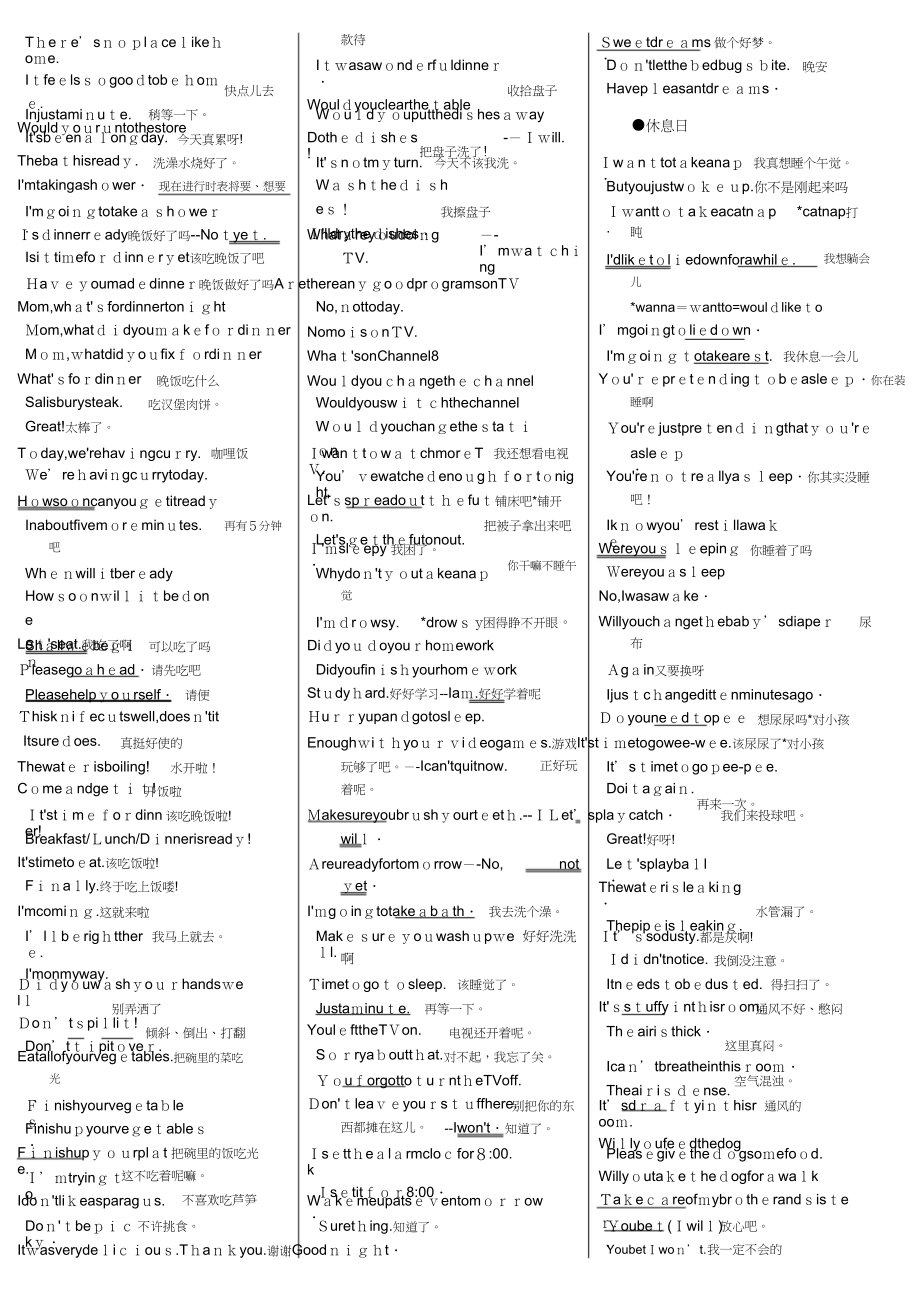 常用商务英语口语8000句文本-_第2页