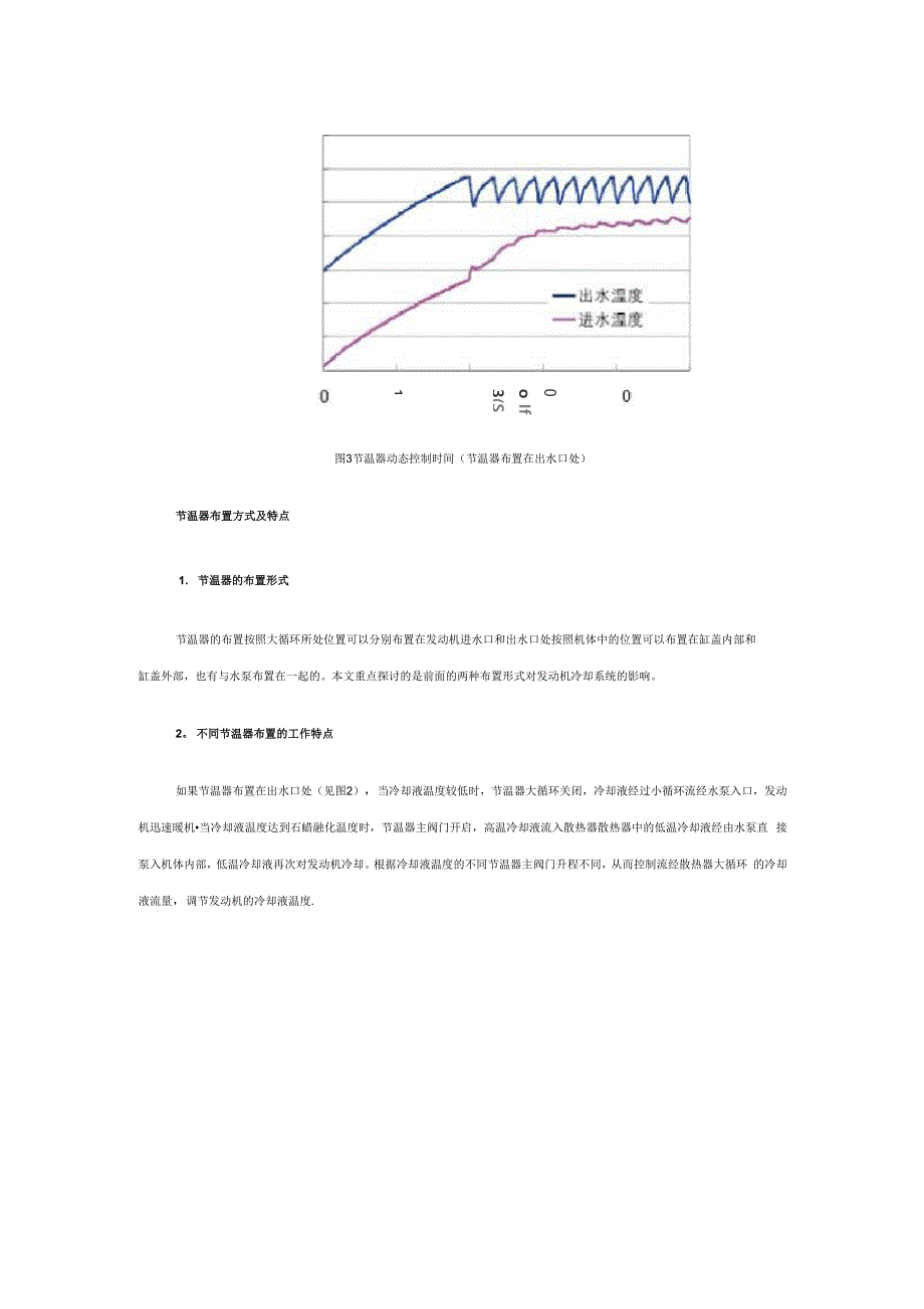 发动机节温器布置在进、出水管位置的区别_第3页