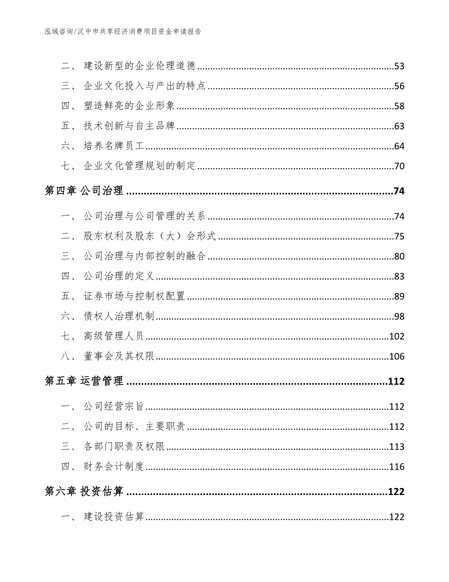 汉中市共享经济消费项目资金申请报告_第2页