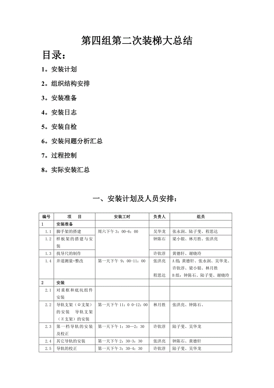 第四组第二次装梯大总结.doc_第1页