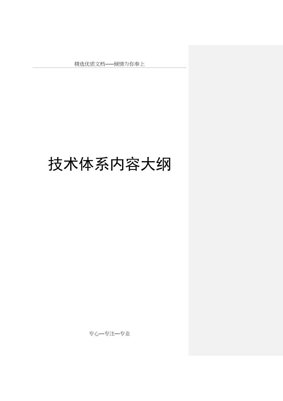 房地产策划技术体系内容大纲_第1页