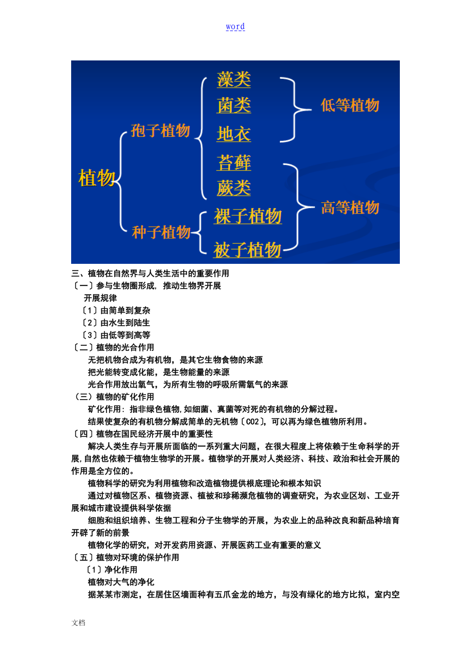 植物学考研笔记(超详细的)_第2页