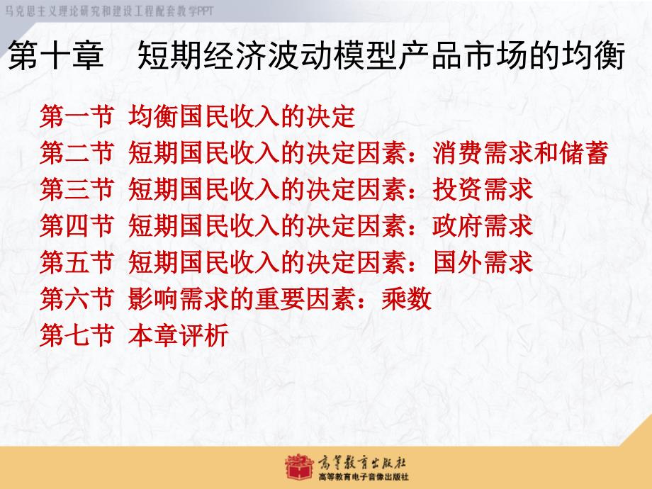 马列工程西方经济学ppt宏观第10章课件_第2页