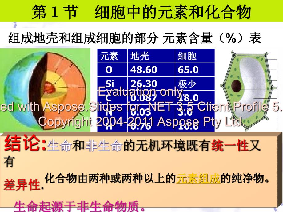 生物必修一第二章细胞中的元素和无机化合物_第2页