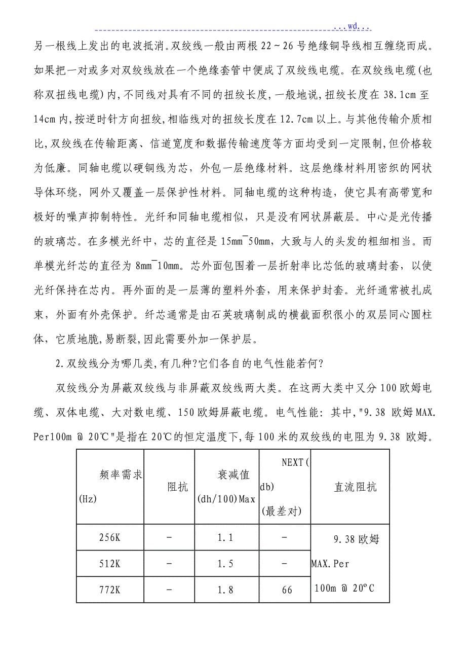 双绞线制作实验报告_第5页