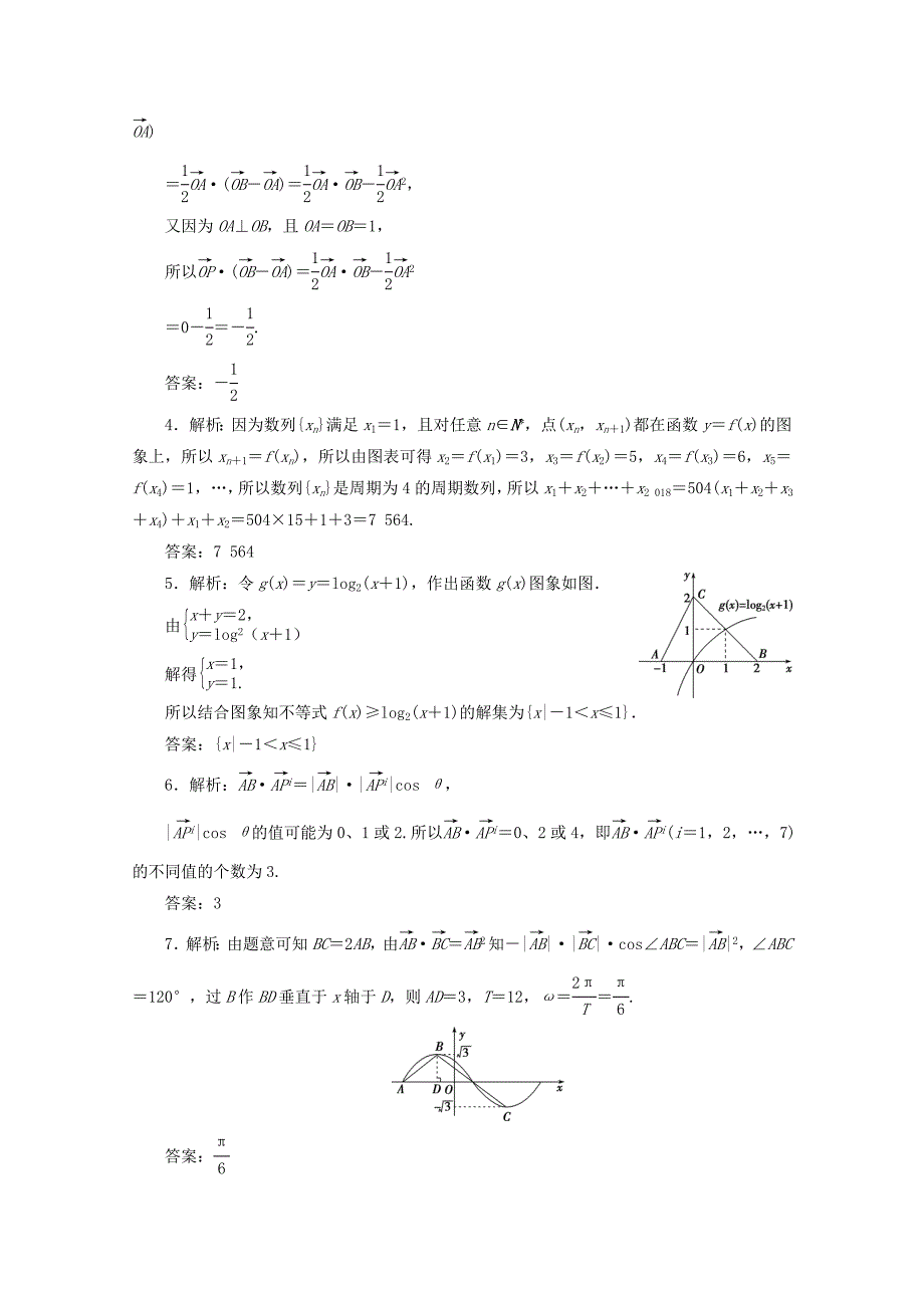 （江苏专用）高考数学三轮复习 小题分类练（五）图表信息类 文 苏教版-苏教版高三数学试题_第4页