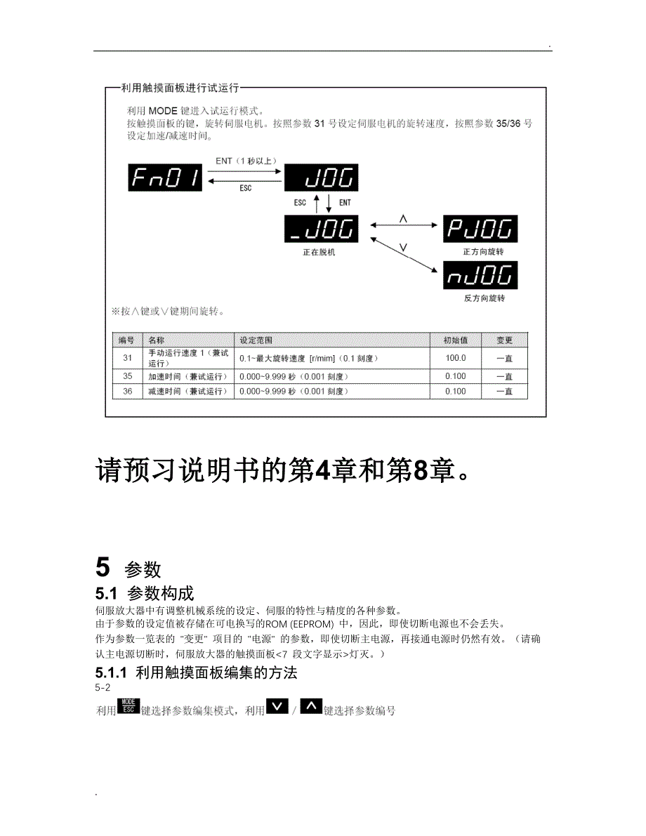 富士伺服驱动器参数设定及基本操作_第2页