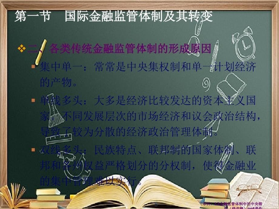 (本科)12金融监管体制中的中央银行(修改稿)ppt课件_第5页