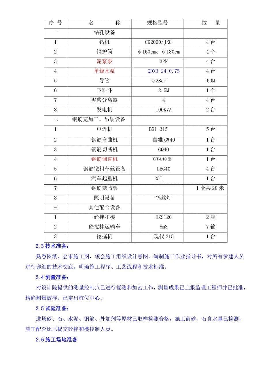 [整理版]桩基首件工程实施计划_第5页