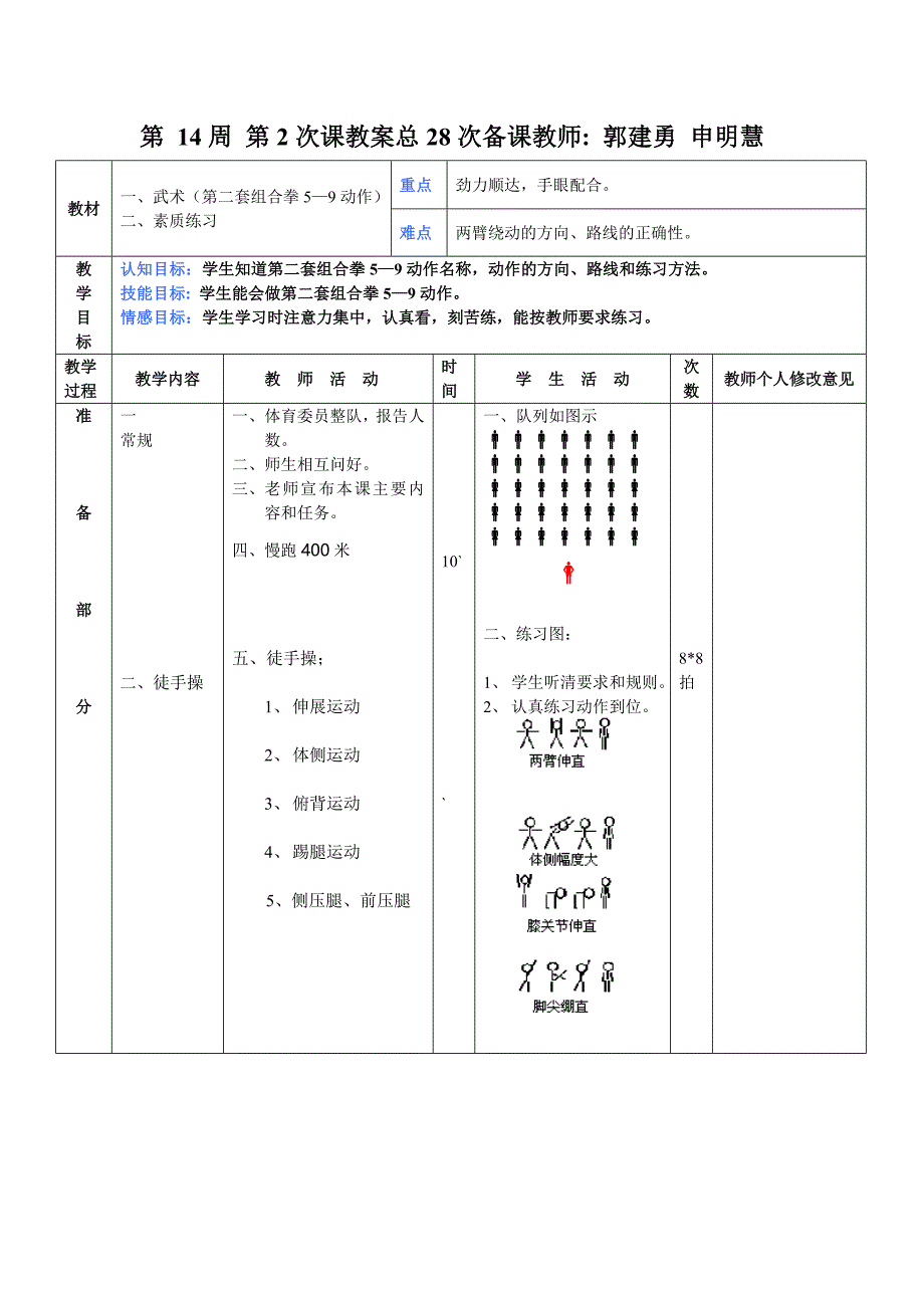 第14周第2次课教案总28次备课教师_第1页