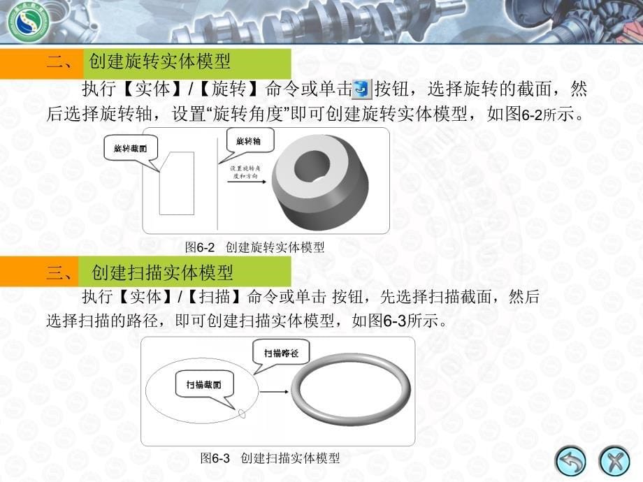 MastercamX2中文版数控加工第6讲实体造型_第5页