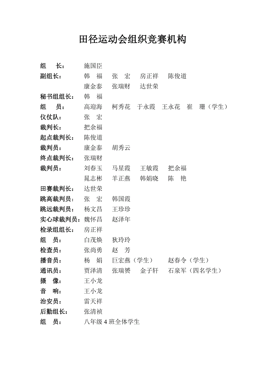 田径运动会组织竞赛机构.doc_第1页