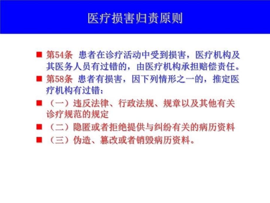 最新医疗侵权责任解析与风险预防000001PPT课件_第4页