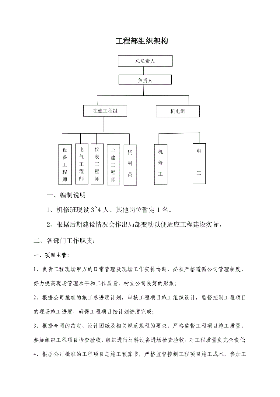 工程管理公司组织架构_第1页