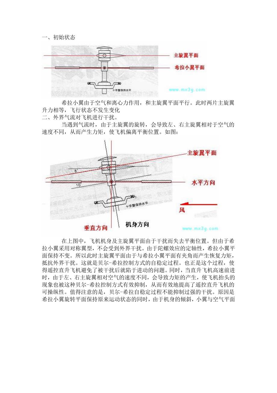 (精品)遥控直升机控制原理与性能分析1_第4页